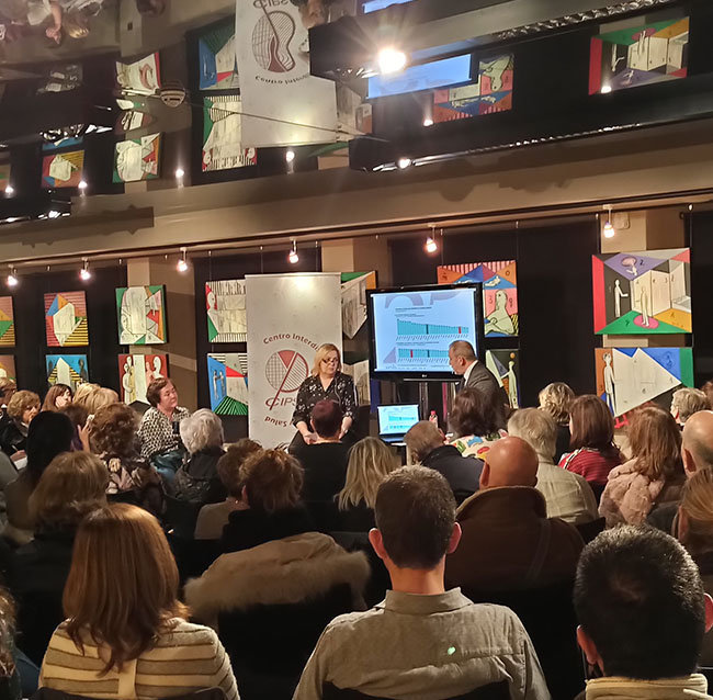 conferencia cipsa piscologos de santander sobre violencia de genero